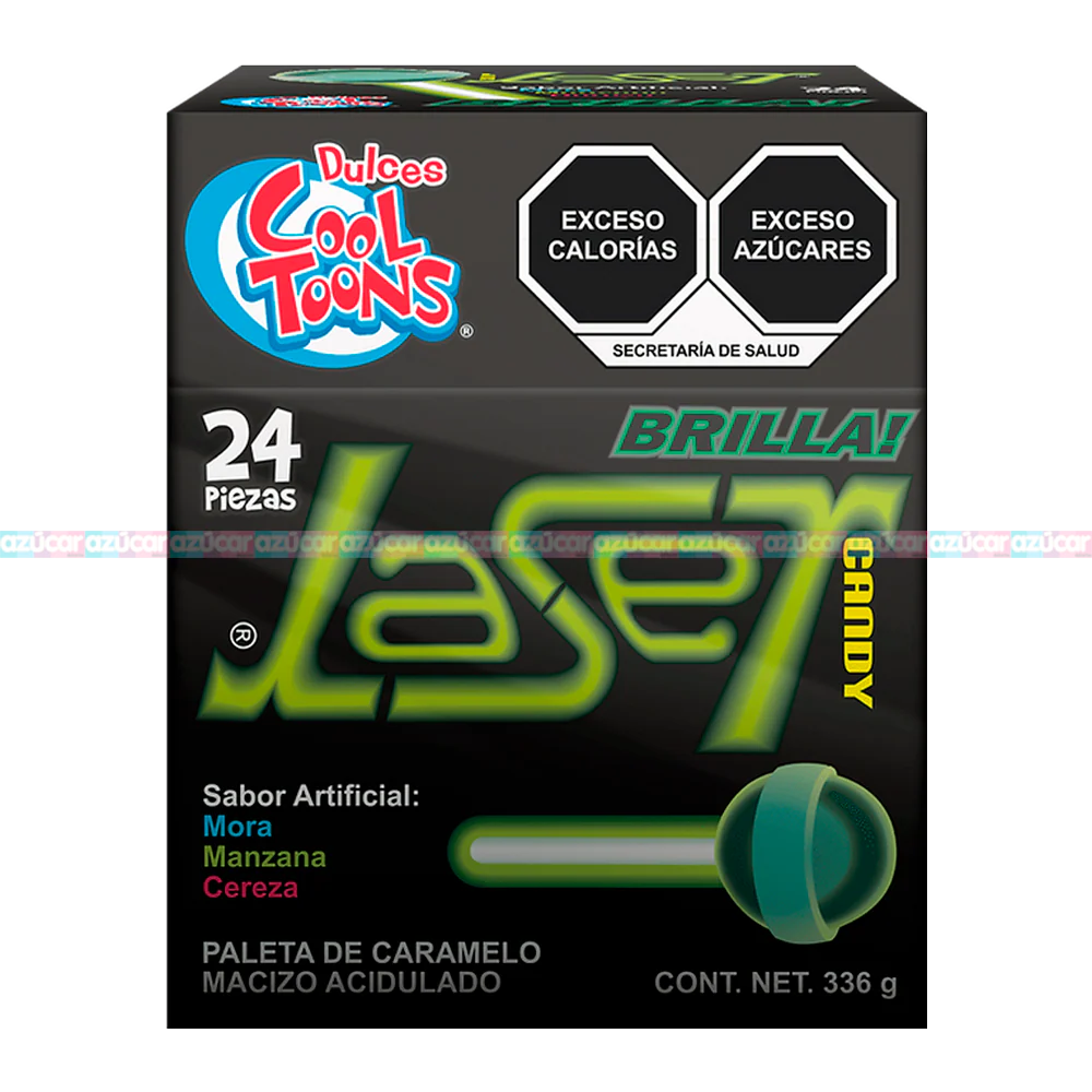 PALETA COOL LASER C/24DIS 24PZ