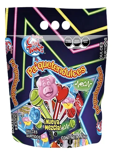 PIÑATERO COOL PAQUETE DULCES BOLSA 1.6K