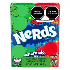 NERDS SANDIA Y CEREZA
