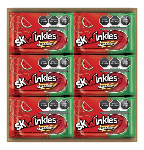 SKWINKLES SALSAGHETTI SAND/TAM DISP 12 PZ