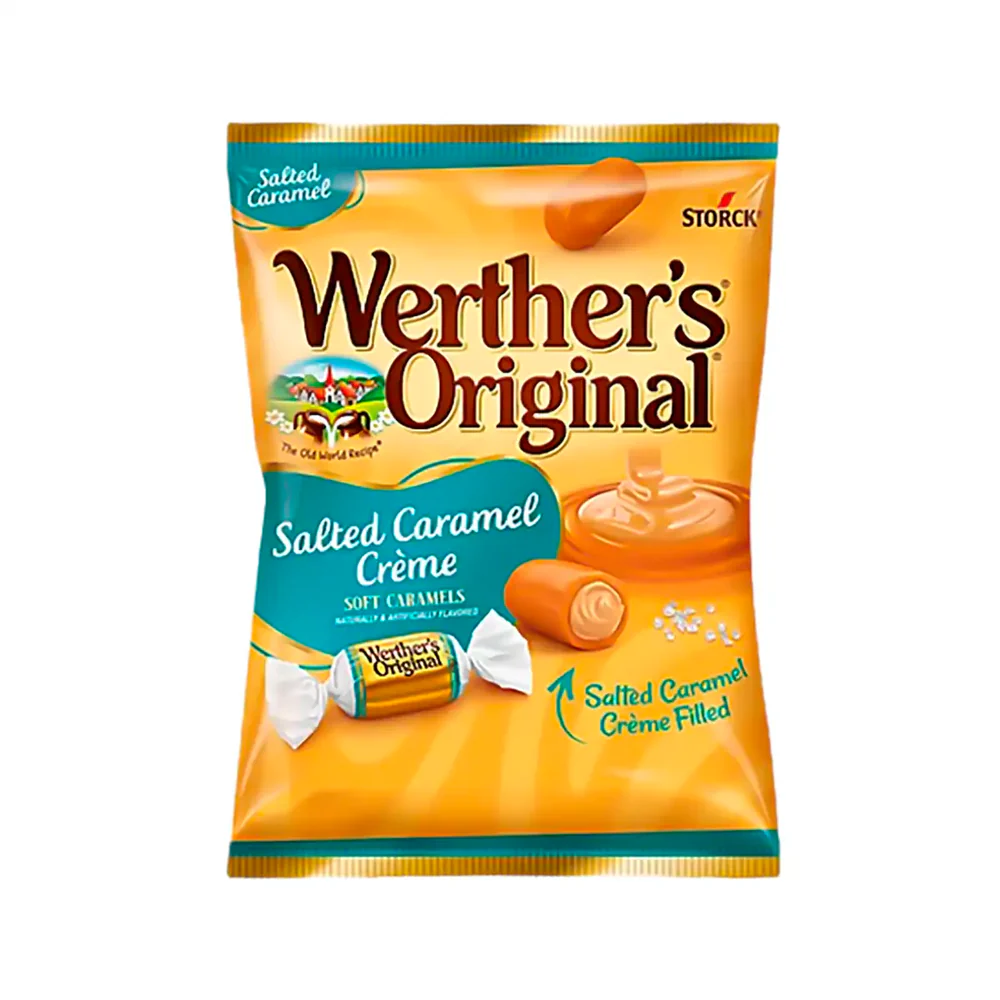 CARAM WERTHER'S CARAMELO SALADO 58G