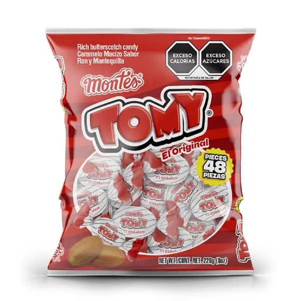 CARAMELO MONTE TOMY C/32BLS 48PZ