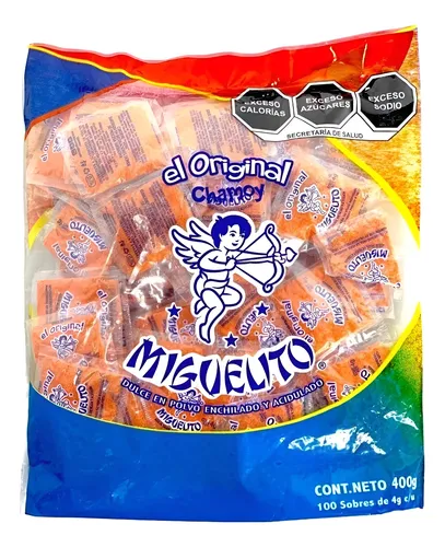 CHILE POLVO MIGUE CHAMOY ENCHILADO 25BLS/100PZ
