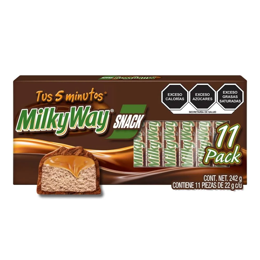 CHOCO EFFEM MILKY WAY SNACK CAJA 18DIS/11PZ