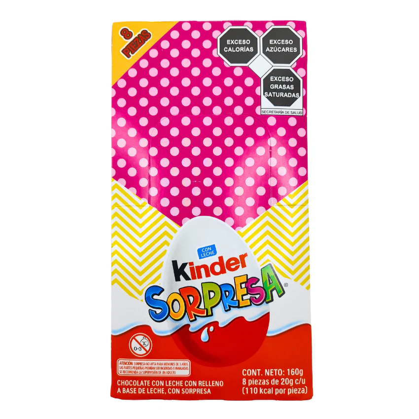 HUEVO KINDER BARBIE DIS 8PZ