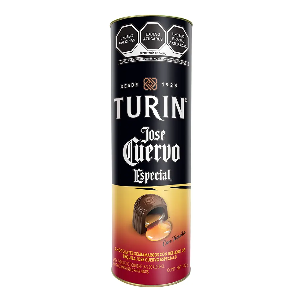CHOCO TURIN JWALKER 180G CAJA 6 PZ