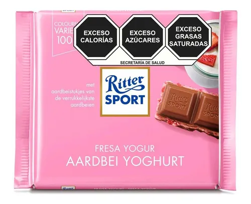 CHOCO RITTER FRESA CON YOGURTH CAJA 12PZ
