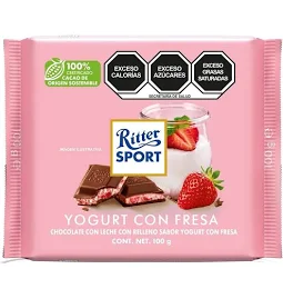 CHOCO RITTER FRESA CON YOGURTH PZ
