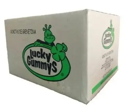 GOMA LUCKY OSITOS ENCHILADO CAJA 8BLS 1KG