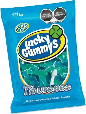 GOMA LUCKY TIBURON BOLSA 1KG 
