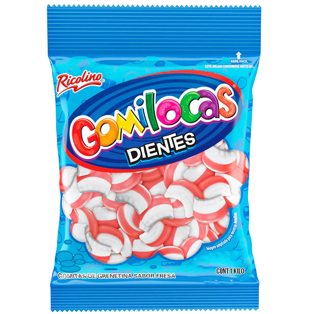 GOMA DIENTES RICOL C/10BL 1KG