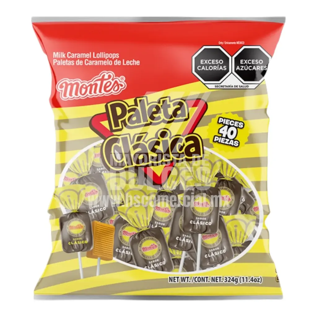 PALETA MONTE CUADRADA BLS/40PZ 
