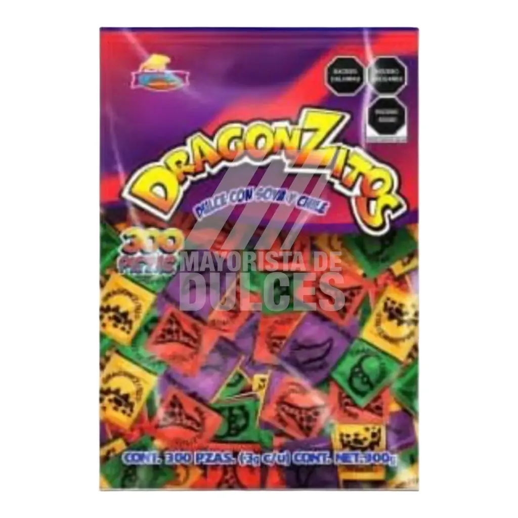 DULCE DRAGONZITOS BL 100 PZ