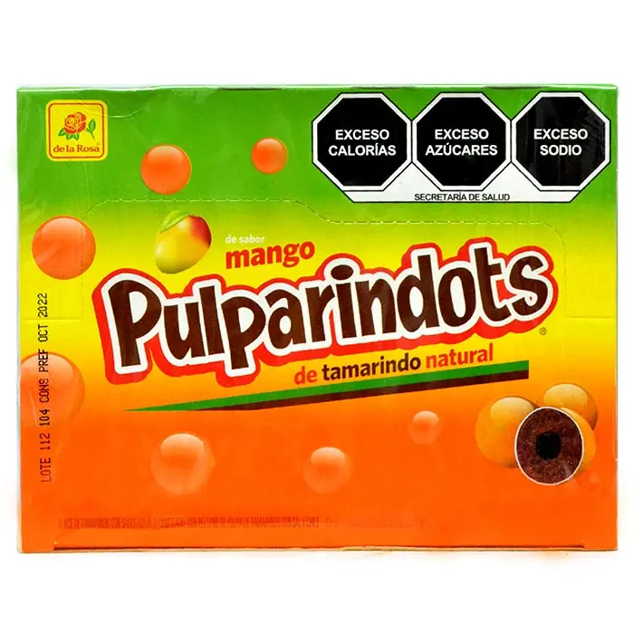 PULPARINDOTS MANGO DISPENSADOR 20PZ