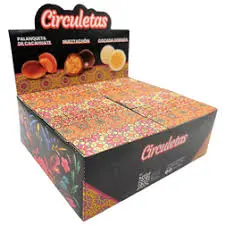 CIRCULETA COCADA DORADA 45G CAJA 12PZ 