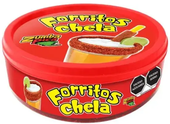 FORRITOS CHELA ZUMBA CAJA 30PZ