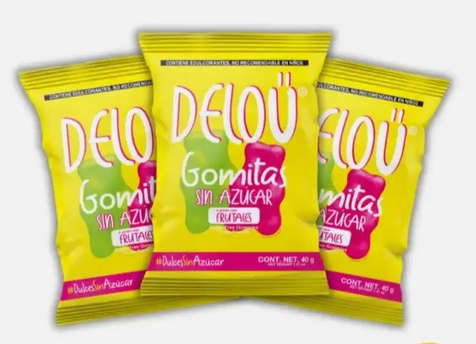 DELOU OSITOS FRUTALES CAJA 12PZ