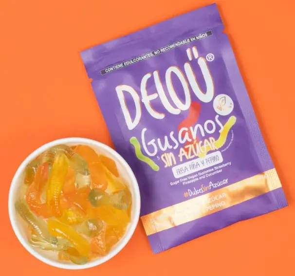DELOU GUSANO FRUTAS 40G