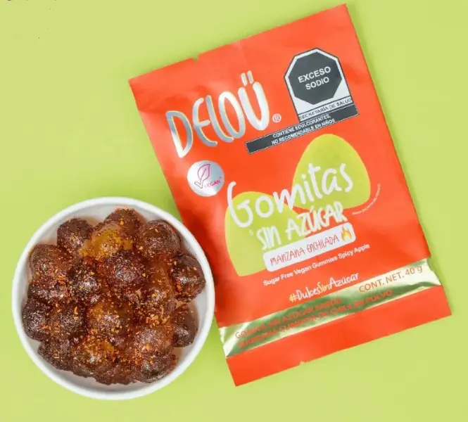 DELOU MANZANA ENCHILADA 40G