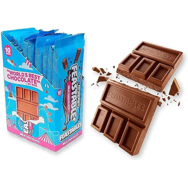CHOCO MR BEAST COOKIES 60G CAJA 10PZ