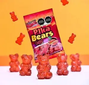 GOMA OSO MANDARINA ENCHILADA ACIDUL 1KG