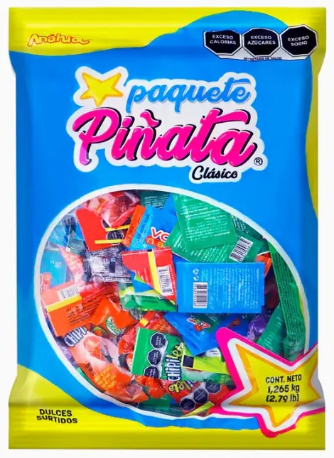 PIÑATA CLASICO ANAHUAC C/6BLS 1.265KG