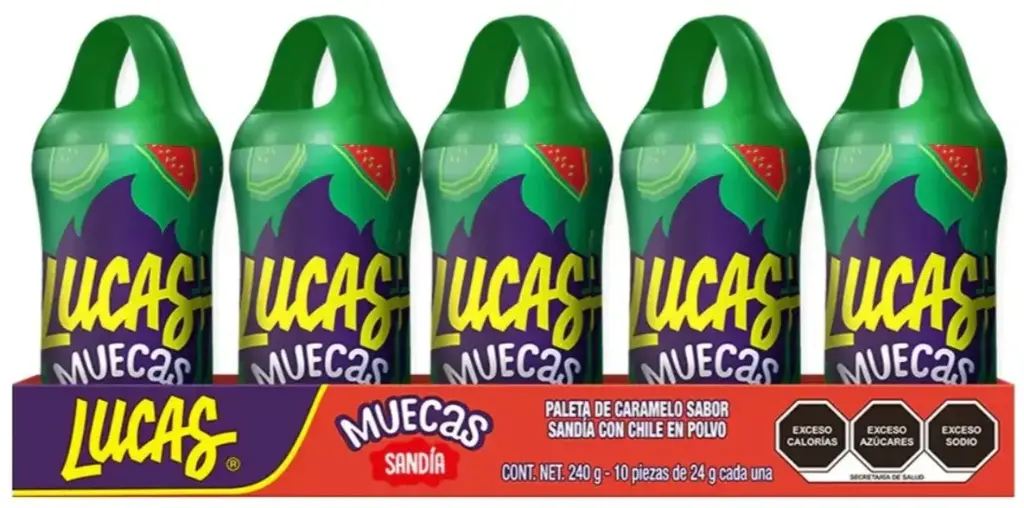 LUCAS MUECAS SANDIA DISP 10PZ