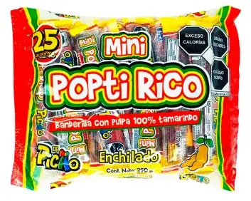 BANDERILLA MINI POPTIRICO 25PZ