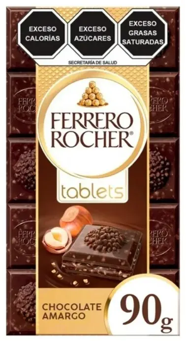 CHOCO FERRERO AMARGO 90G