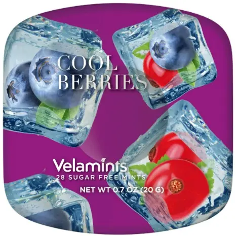 VELAMINTS COOL BERRIES SIN AZUCAR
