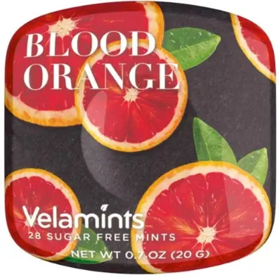VELAMINTS COOL ORANGE SIN AZUCAR