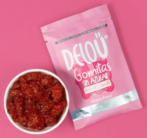DELOU OSITOS FRESA ENCHILADA 40G