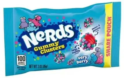 NERDS GUMMY CLUSTER 85G