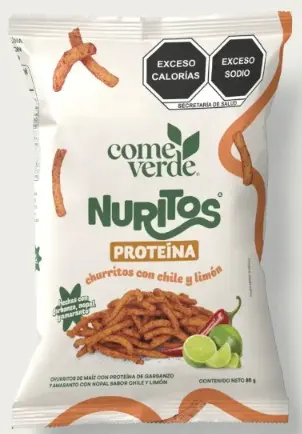 CHURRITOS CHILE Y LIMON CV 80G PZ