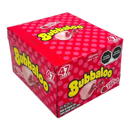 [7622201692827] CHICLE BUBBALOO FRESA