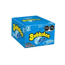 CHICLE BUBBALOO MENTA