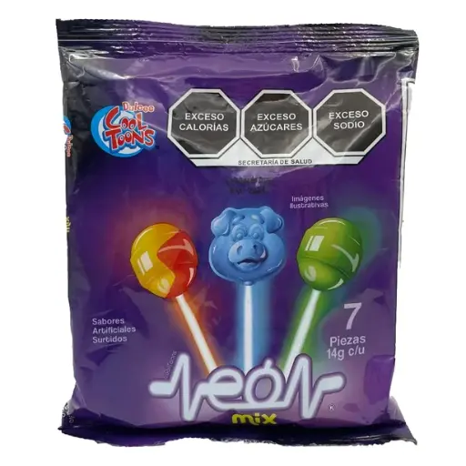 [CT44] PALETA COOL NEON MIX CAJA 24DIS/24PZ