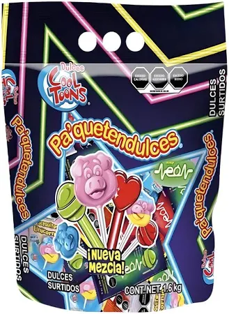 [CT01] PIÑATERO COOL DULCES CAJA 6BLS