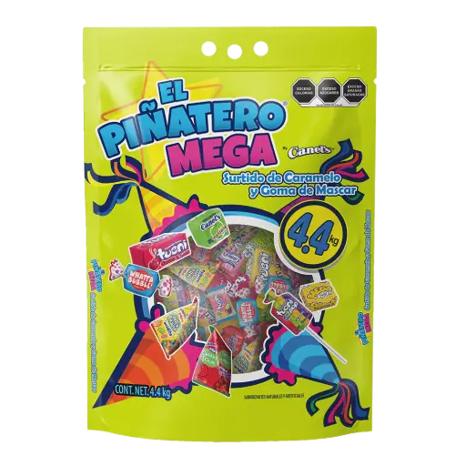 [CT01] PIÑATERO COOL PAQUETE DULCES CAJA 6 BLS 1.6KG