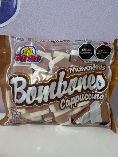 [BG105] BOMBON GUANDY CAPPUCCINO CAJA 30BLS/225GR