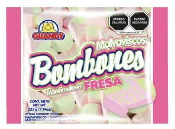 [BG106] BOMBON GUANDY FRESA BL 225G