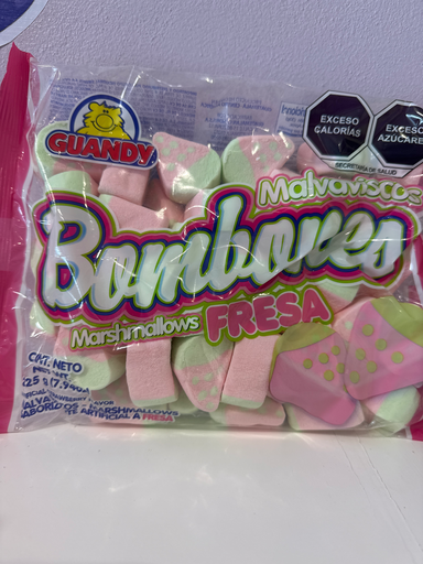 [BG106] BOMBON GUANDY FRESA CAJA 30BLS/225GR