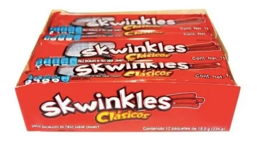 [EF09] SKWINKLES CLASICO CHAMOY CAJA 24X12