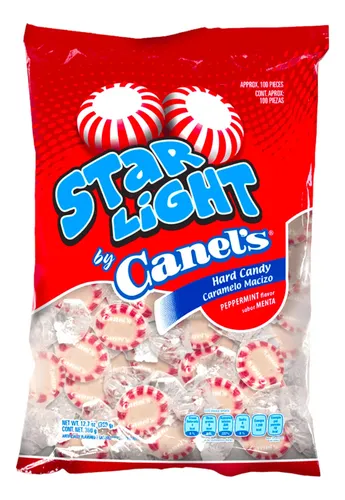 [CC75] CARAMELO CANEL MENTA STAR LIGHT CAJA 20BLS/100PZ