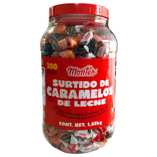 [MT61] CARAM MONTE SURTIDO DISP 1.58 KG
