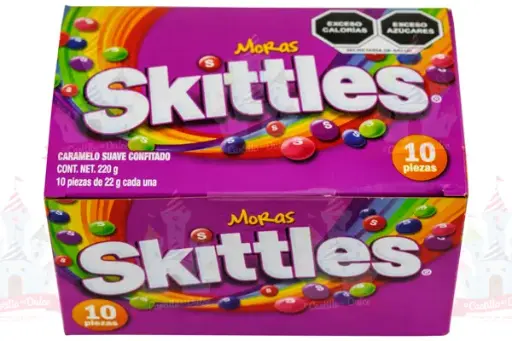 CARAMELO MATRE SKITTLES WBERRY ORIG DISP 10 PZ
