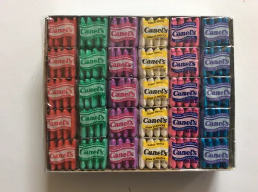 [CC02]  CHICLE CANEL CELLOPHANE DISP 60PZ