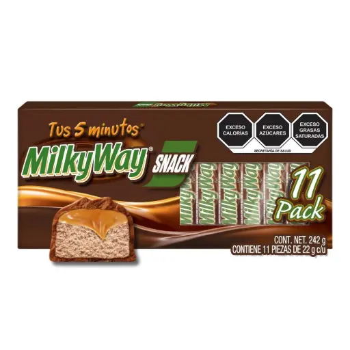 [EM14] CHOCO EFFEM MILKY WAY SNACK CAJA 18DIS/11PZ