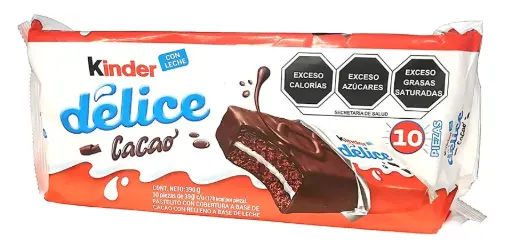 [HK25] CHOCO KINDER DELICE DISP 10PZ 