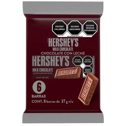 [HM94] CHOCO HERSH BARRA LECHE 30GR DISP 6PZ